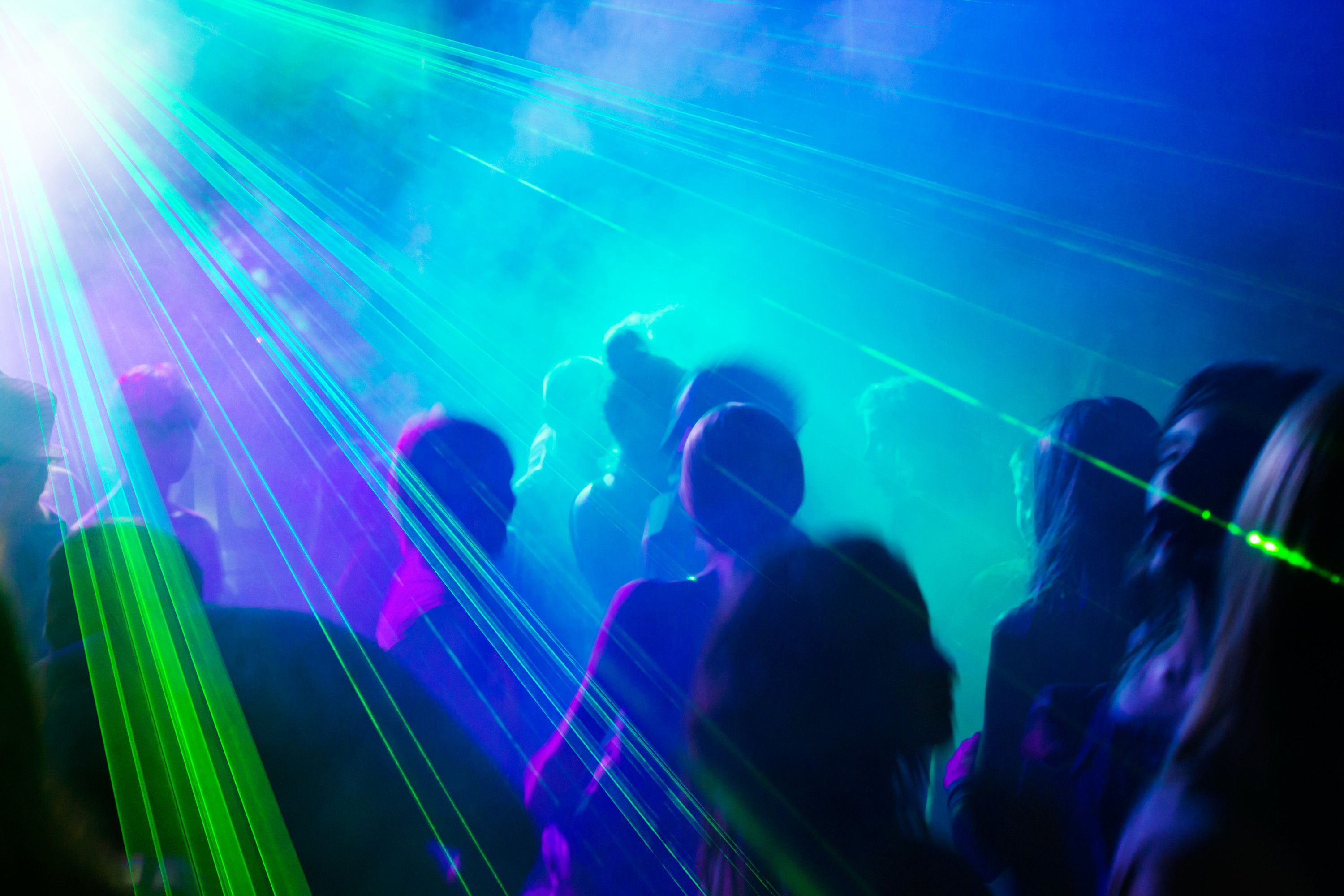LED Disco lys