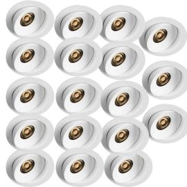18-pack Downlight A-Bright 2700Kelvin IP54