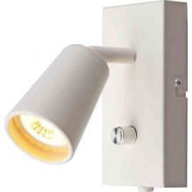 Leselys LED Unilamp Kony med USB hvit Dimtowarm