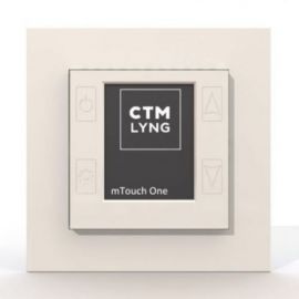 CTM mTouch One termostat polarhvit 16A 2300W