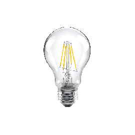 SG Lyskilder E27 Filament Sølv 4W LED 2700K