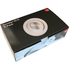 SG Junistar Eco IsoSafe 8 pack inkl drivere Hvit 6W LED 3000K Ra 98