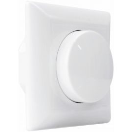 LED DIMMER, 5-100W LED, HVIT, 1-POL/TRAPP