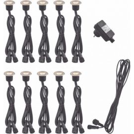 LED Terasse og Trappelys KOS DECK 10stk 