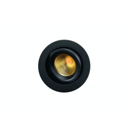 SG Junistar Lux Sort/gull 7W LED 2700K Ra98 10års Garanti