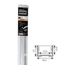 ALU Profilpakke ELC opal lav 2m