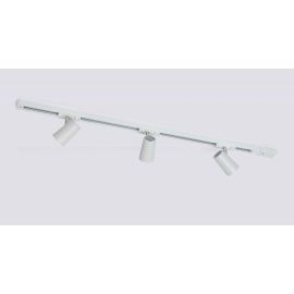 Track-line 1M Skinne M/3 Spot 3XGU10 Hvit