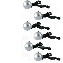 LED Trappelys ned lys rund IP65, 6 stk sett