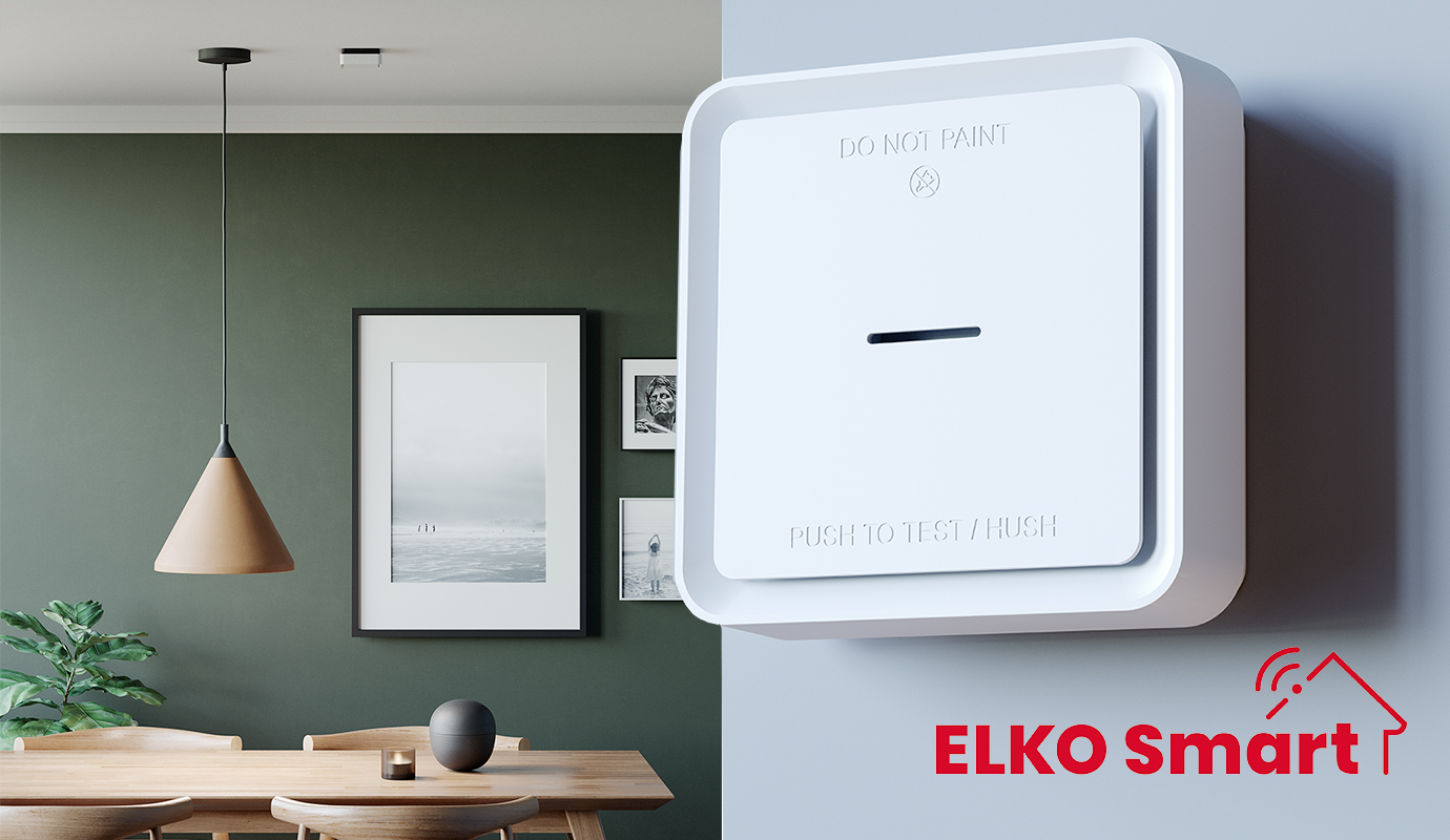 Tryggere hjem med ELKO Smart røykvarsler