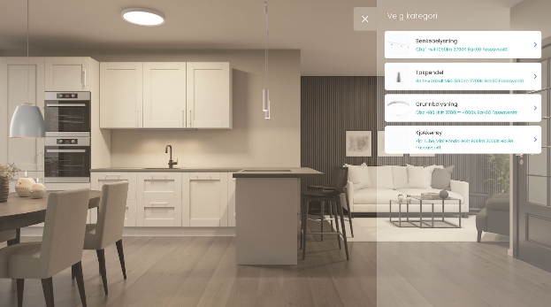 Digitalt Showroom med SG produkter